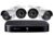Lorex Indoor/Outdoor Wired Security Camera System, 1080p HD Bullet Cameras with Motion Detection Surveillance, Night Vision & Smart Home Voice Compatibility, 1TB 8 Channel DVR, 4 Cameras