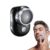 Mini-Shave Portable Electric Shaver, Mens Electric Razors for Shaving Face, Tlopa Mini Shave, Travel Razors for Women, Suitable for Home, Car, Travel (Black)