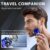 Mini-Shave Portable Electric Shaver,mini shavers for Men,Travel-Friendly mini Shaver (Silver)