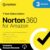Norton 360 for Amazon, Antivirus software for up to 3 Devices, Includes VPN, Dark Web Monitoring, and PC Cloud Backup, Activation Required [Subscription]