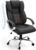 Office Chair, Leather Executive Chair Ergonomic Home Office Chairs Heavy Duty, High Back Computer Gaming Chair with Arm Padded, Big and Tall Office Chairs with 360 Degree Swivel Wheels, Black