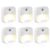 PeakPlus Night Lights Plug into Wall, Plug in Night Light for Kids (6 Pack) LED Nightlights with Light Sensors for Home Toddlers Toilet Stairs Kitchen Hallway Smart Warm White Nightlights
