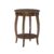 Powell Furniture Powell Hazelnut Round Shelf Table, 18″ L x 18″ W x 24″ H