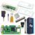 Raspberry Pi Zero W Basic Starter Kit- Clear Case Edition-Includes Pi Zero W -Power Supply & Premium Clear Case