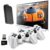 Retro Game Console, Wireless Retro Game Console, Plug and Play Video Game Console Built in 20000+Games, 4K HDMI Output,9 Classic Emulators, Dual 2.4G Wireless Retro Game