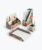Rifle Paper Wrapped Desk Garden Party Bundle with Desk Organizer, Magazine Holder, Letter Tray, Pencil Cup, and Mechanical Pencil. Features Full Color Illustrations of Garden Party Print.