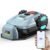 Robotic Lawn Mower with App Control – Adjustable Cutting Height, Auto-Charging, Obstacle Detection & Smart Scheduling – Ideal for Lawns up to 1/8 Acre