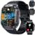 Smart Watch – 2 inch Rugged Smart Watch for Android Phones, 100M Waterproof, Bluetooth Call, 100+ Sports Modes, Ultra Long Battery Life