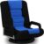 Swivel Gaming Chair Multipurpose Floor Gaming Chair for Playing Video Games, TV, Reading w/Armrest Lumbar Support & 6 Adjustable Postion Backrest for Adults & Kids,Blue