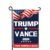 Trump Vance 2024 Garden Flag 12×18 Inch Double Sided Trump Vance Flags with Vivid Color for Yard Lawn Garden Decor, Home Decorative Flags Banner for House Sign Outside Decorations