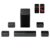 ULTIMEA 7.1 Surround Sound System for TV with Dolby Atmos, 460W Sound Bar for TV with 6.5″ Subwoofer, APP Control, 4 Wired Surround Speakers, Home Theater Sound System, Poseidon D80 (2025 Upgrade)