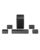 ULTIMEA 7.1ch Soundbar with Wireless Subwoofer, Virtual Surround Sound System for TV, App Control, 410W Peak Power, Sound bar for TV, 4 Wired Surround Speakers, Home Theater Sound System Poseidon D70