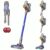 UNINELL HOME Cordless Vacuum Cleaner, 45000Pa/450W Vacuum Cleaners for Home with 60Mins Runtime, Anti-Tangle Stick Vacuum Lightweight, Self-Standing, Vacuum Cordless Rechargeable for Carpet, Pet Hair