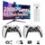 Upgrade Retro Game Stick Pro, Wireless Retro Game Console with 20000+ Games, Built-in 15 Game Emulators, Plug and Play Video Games for TV, Retro Gaming Console with Dual 2.4G Controllers