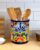 Utensil Holder For Counter Extra Large Utensil Holder, Mexican Talavera Pottery Kitchen Decor, Drawer Organizer, Spoon Holder, Ceramic Mexico Decor for Home Spatula Holder, Mexican Vase, Spoon Rest