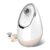 Vanity Planet Aira Ionic Facial Steamer (Beige) – Pore Cleaner That Detoxifies, Cleanses and Moisturizes – Adjustable Nozzle, Water Tank with 3 Essential Oil Baskets