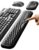 Vaydeer Wrist Rest for Keyboard and Mouse, Computer Ergonomic Wrist Support Pad, Soft Memory Foam Arm Cushion for Desk, Palm Hand Office Laptop Typing