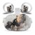 Vinyl Decal Skin for Oculu Quest 2 VR Headset and Controllers, Sticker Decorate Virtual Reality Devices Protective Accessories – Ceramic Texture Marble