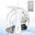 Water Flosser [Dental Cordless Portable] 6 Modes & IPX7 Waterproof Rechargeable Oral Irrigator Water Teeth Cleaner Floss Pick, Home Use WaterFlossers for Braces Bridges/Gum Care (White)