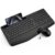 Wireless Keyboard and Mouse Combo – Full-Sized Ergonomic Keyboard with Wrist Rest, Phone Holder, Sleep Mode, Silent 2.4GHz Cordless Keyboard Mouse Combo for Computer, Laptop, PC, Mac, Windows -Trueque