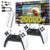 Wireless Retro Game Console, Retro Game Stick with Built-in 23 Emulators, 64GB,20,000+ Games, 4k Hdmi Output, and 2.4GHz Wireless Controller, Plug and Retro Play Video Games for TV（White）