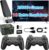 Wireless Retro Game Console Stick Built-in 20000+ Classic Games, 4K HDMI Output Nostalgia Plug & Play Retro Video Gaming Stick with 18 Emulators and Dual 2.4G Wireless Controller（64GB）