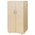Wood Designs Mobile Storage Cabinet for Daycare and Classroom with Hidden Compartment for Valuables, Fully Assembled, Lockable Wooden Rolling Cabinet, 60″ H x 31″ L x 26″ W (Pack of 2)