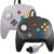 miadore 2 Pack Retro N64 Controller Wired N64 Classic 64-bit Mini Gamepad Remote with Upgraded Japan Joystick for Ultra N64 Console Video Game System (Black/Gray)