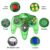 Classic N64 Controller Joystick Remote for N64 Video Game System N64 Console-Jungle Green