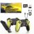 retro gaming console,40,000+ Wireless Retro Gaming Stick,Revisit Classic retro play Plug and Play Video Gaming Stick,HD HDMI TV game stick,Premium Competitive Dual Controllers Yellow