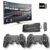 retro gaming console,Wireless Retro Game Console, Retro Game Stick -game system with built in games,23 Emulators,4k Hdmi Output, 2.4GHz Wireless Controller, plug and play video games for tv
