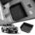 smabee Center Console Cool Box Organizer for Toyota Land Cruiser Prado 250/ Lexus GX 550 2024 2025 Armrest Storage Box ABS Insert Tray Accessories (Only Fit Cool Box) Black