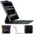 typecase Edge Keyboard Case for iPad Pro 11-inch (M4) 2024,Magic Keyboard with 11 Colors Backlight for iPad Pro 11,Keyboard Case with Pencil Holder,Multi-Touch Trackpad, Easy-Set Magnetic Stand,Black